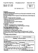 Giáo án Vật lý Lớp 7 - Tuần 17 - Năm học 2016-2017
